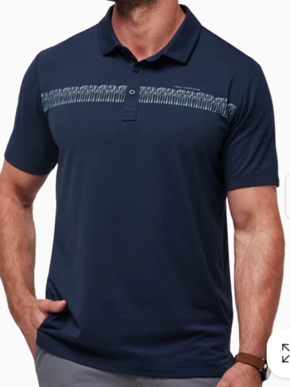 TravisMathew Mood Lighting Men's Polo